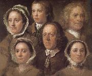 William Hogarth, Hogarth s six servants